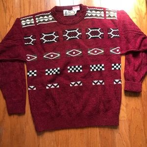 Vintage London Fog Acrylic Sweater Sz: M